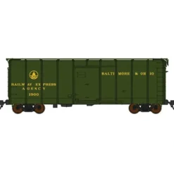 Clearance Fox Valley Models 30329 HO B&O Class C-16 Wagontop Express Boxcar w/Flat Doors - Your Source for Gaming Essentials Trains
