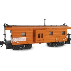 New Fox Valley Models 91028 N MILW Low-Window Rib-Side Caboose w/Oil Door #02012 - Your Source for Gaming Essentials Trains