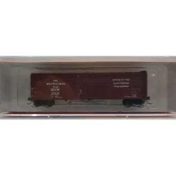 Best Fox Valley Models 90415 N Milwaukee Road 50' Single-Door Rib-Side Boxcar #50237 - Your Source for Gaming Essentials Trains