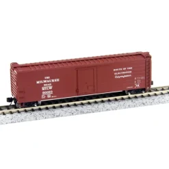 Fox Valley Models 90413 N Milwaukee Road 50' Single-Door Rib-Side Boxcar #50063 - Your Source for Gaming Essentials Trains