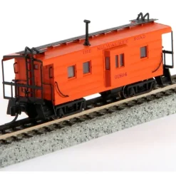 Discount Fox Valley Models 91009 N Milwaukee Rib-Side Low Bay Window Caboose #02065 - Your Source for Gaming Essentials Trains
