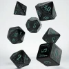 Dice-Galactic: Black/Blue Dice Set (7) - Your Source for Gaming Essentials