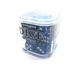 Dice-Games Workshop Citadel: Set of 20 Skull Ace 12mm Dice - Blue with White Pips - Your Source for Gaming Essentials