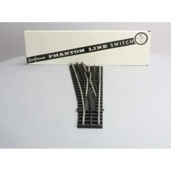 Discount Gargraves 106 O O-100" Diameter "Phantom" Manual Left Hand Switch Turnout - Your Source for Gaming Essentials Trains