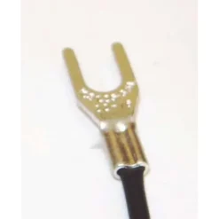 New Gargraves 932B-24 8" Pigtail , 16 AWG, Black with Forked connector (24) - Your Source for Gaming Essentials Trains