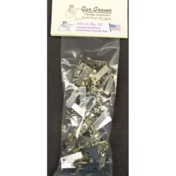 New Gargraves 911-B Tinplated Connectors for Outside Rails (72) - Your Source for Gaming Essentials Trains