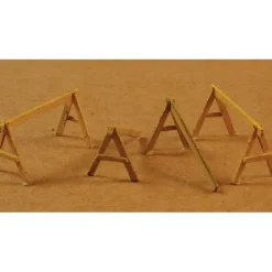 Discount GCLaser 292-280 Barricade Set (Laser-Cut Wood Kit) 12-Pack - Your Source for Gaming Essentials Trains