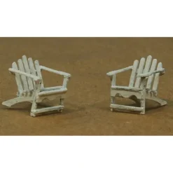 Online GCLaser 292-12731 HO Scale Adirondack Chair Kit pkg(4) - Your Source for Gaming Essentials Trains