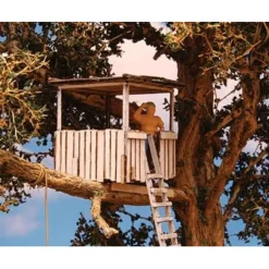 GCLaser 12612 Laser-Cut Wood Tree House Kit - Your Source for Gaming Essentials Trains