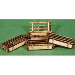 Best GCLaser 292-91018 Wood Crates Kit #8 pkg(4) 1-1/16 x 7/16 x 7/32 - Your Source for Gaming Essentials