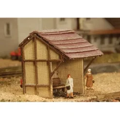 Discount GCLaser 5250 Z Scale Passenger Waiting Shelter Laser Cut Plywood Kit - Your Source for Gaming Essentials Trains