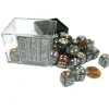 Dice-Gemini 12mm D6 Chessex Dice Block (36 Dice) - Copper-Steel with White Pips - Your Source for Gaming Essentials