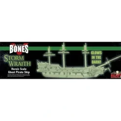 Tabletop Miniatures>Ghost Pirate Ship #77749 Storm Wraith - Unpainted Glow in the Dark Plastic Model - Your Source for Gaming Essentials