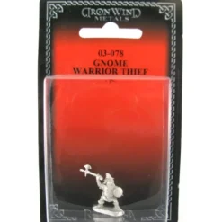 Tabletop Miniatures>Gnome Warrior Thief #03-078 Classic Ral Partha Fantasy RPG Metal Figure - Your Source for Gaming Essentials