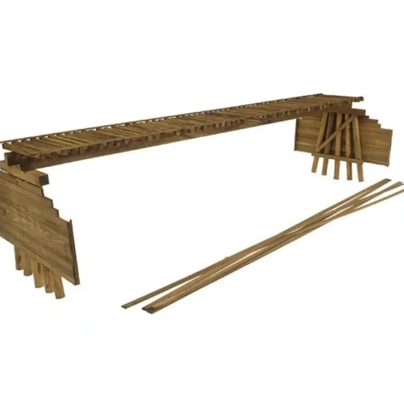 Grand Central Gems TB17 24" Deck Bridge W/ Backheads Kit - Your Source for Gaming Essentials Trains
