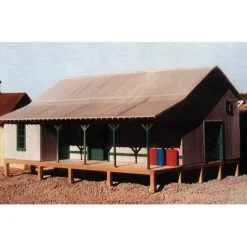 New Grandt Line 5908 HO Corrugated Iron Warehouse Building Kit - Your Source for Gaming Essentials Trains