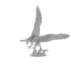 Tabletop Miniatures>Griffon #77689 Dark Heaven Legends Bones Unpainted Plastic Miniature Figure - Your Source for Gaming Essentials