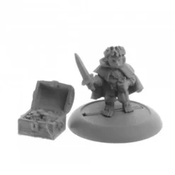 Tabletop Miniatures>Halfling Rogue, Stitch #04062 Dark Heaven Legends Unpainted Metal Figure - Your Source for Gaming Essentials