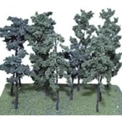 Outlet Heki 308 HO/O Mini Forest Pine Trees 4"-7" (Set of 12) - Your Source for Gaming Essentials Trains