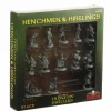 Tabletop Miniatures>Henchmen and Hirelings Boxed Set #44149 Bones Black Unpainted Plastic Minis - Your Source for Gaming Essentials