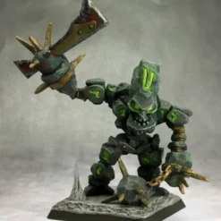 Tabletop Miniatures>Herald of Blood, Bloodstone Golem #14626 Bloodstone Gnomes Unpainted - Your Source for Gaming Essentials