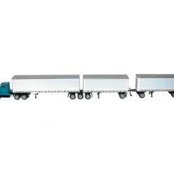 Best Herpa 6263 HO Kenworth T-600 40' Smooth Tractor Trailer W/Two 27' Trailers - Your Source for Gaming Essentials