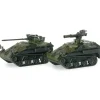 Hot Herpa 741385 HO Roco Mini Tanks - Weasel Tanks in Camo (Set of 2) - Your Source for Gaming Essentials Trains