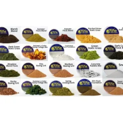 Tabletop Miniatures>Hobby Round Container of Basing and Scenery Flock Blends Grit - Choose Your Type - Your Source for Gaming Essentials