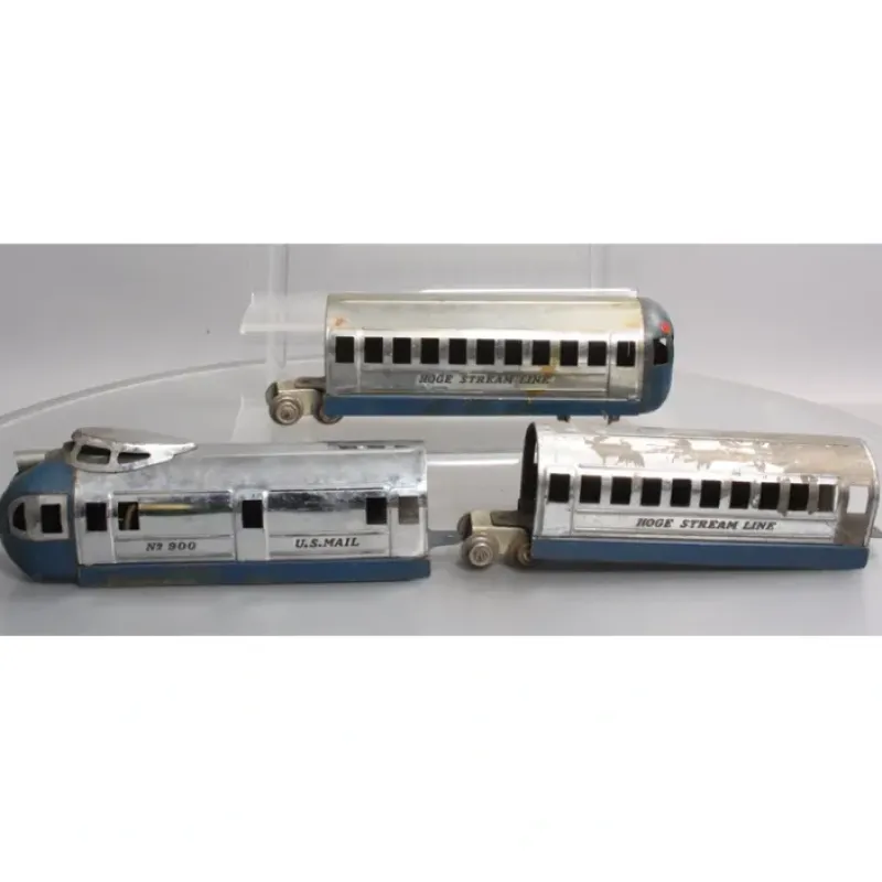 Best Hoge 900 Vintage O Gauge Streamliner Locomotive Passenger Set - Your Source for Gaming Essentials Trains