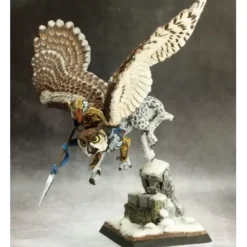 Tabletop Miniatures>Hrolfgad Loftsaddle, Dwarf Griffon Rider #14637 Kragmarr Unpainted - Your Source for Gaming Essentials