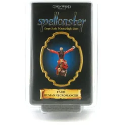 Tabletop Miniatures>Human Necromancer #17-001 Classic Ral Partha Fantasy RPG Metal Figure - Your Source for Gaming Essentials