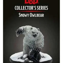Tabletop Miniatures>Icewind Dale Rime of the Frostmaiden Unpainted D&D Figure - Snowy Owlbear - Your Source for Gaming Essentials