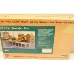 Sale IHC 5505 HO Scale 98' x 42' Large Transfer Pier Building Kit - Your Source for Gaming Essentials Trains