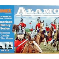 New Imex 515 1:72 Alamo Mexican Cavalry Figure Set - Your Source for Gaming Essentials Trains