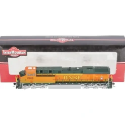 New InterMountain 49721-07 HO BNSF ES44DC Heritage II Diesel Locomotive #7698 w/ DCC LN/Box - Your Source for Gaming Essentials Trains
