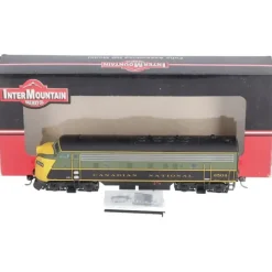 Outlet InterMountain 49987-01 HO Canadian National EMD FP9A Diesel Locomotive #6504 EX/Box - Your Source for Gaming Essentials Trains