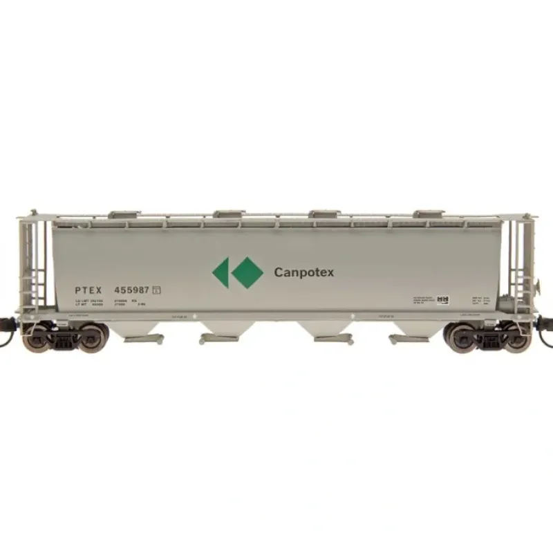 Discount InterMountain 65214 HO Canpotex 59' 4-Bay Cylindrical Covered Hopper Car - Your Source for Gaming Essentials Trains
