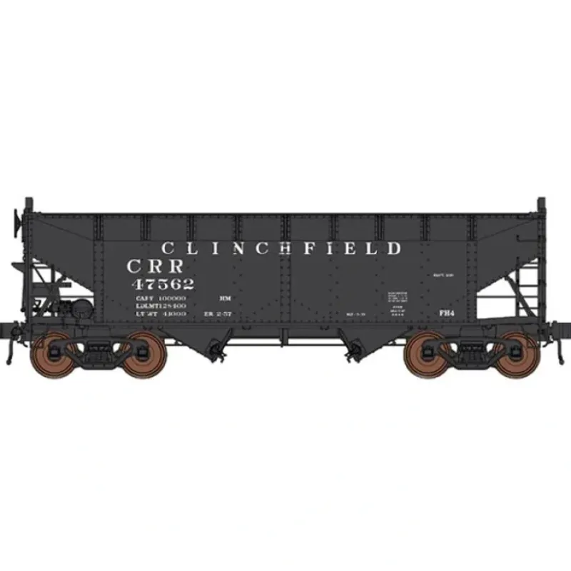 Clearance InterMountain 47176 HO CRR AAR Alternate Standard Offset-Side 2-Bay Open Hopper - Your Source for Gaming Essentials Trains