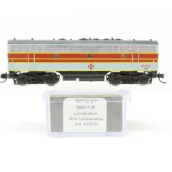 New InterMountain 69779-01 N Scale Erie Lackawanna B Unit Diesel Locomotive # 6332 LN/Box - Your Source for Gaming Essentials Trains