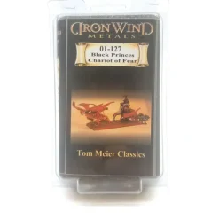 Tabletop Miniatures>Iron Wind Metals Black Prince's Chariot Of Fear Fantasy Unpainted Miniature - Your Source for Gaming Essentials