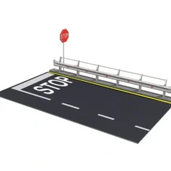 Outlet Italeri 3864 1:24 Guard Rail & Road Section Display - Your Source for Gaming Essentials Trains