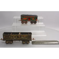 New Ives Vintage O Prewar Assorted Tinplate Passenger Cars: 60, 130 [2] - Your Source for Gaming Essentials Trains