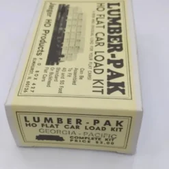 New Jaeger HO Products 6820 HO Georgia-Pacific Bulkhead Flat Car Lumber Load Kit - Your Source for Gaming Essentials Trains
