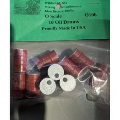 Outlet JEB MFG 106 O Scale Oil Drums (Set of 10) - Your Source for Gaming Essentials Trains