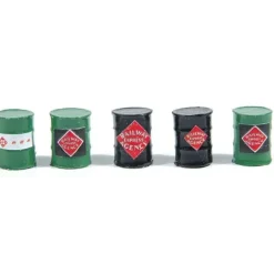 Hot JL Innovative Design 722 Custom Railway Express Agency Oil Barrels (Set of 5) - Your Source for Gaming Essentials Trains