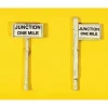 Discount JL Innovative Design 837 HO Junction One Mile Sign Set (Pack of 2) - Your Source for Gaming Essentials Trains