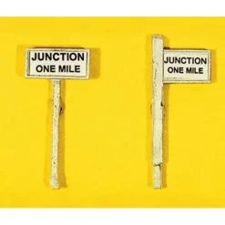 Discount JL Innovative Design 837 HO Junction One Mile Sign Set (Pack of 2) - Your Source for Gaming Essentials Trains