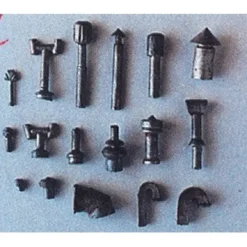 Best JL Innovative Design 503 HO Roof Vent & Stack Detail Set (17) - Your Source for Gaming Essentials Trains