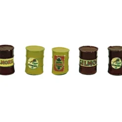 Online JL Innovative Design 568 HO Red & Yellow Gilmore Custom Oil Barrels (Pack of 5) - Your Source for Gaming Essentials Trains