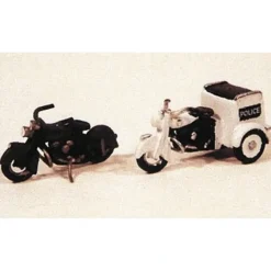 JL Innovative Design 903 HO Classic 1947 Unfinished Cast Motorcycles (Pack of 2) - Your Source for Gaming Essentials Trains